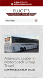 Mobile Screenshot of elliottstravel.com